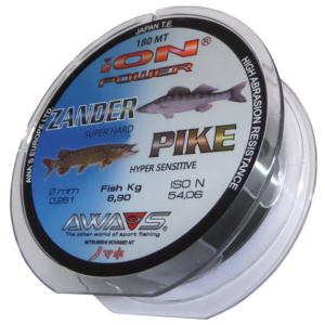 180-Meter Angelschnur monofil Nylon AWA SHIMA ION POWER ZANDER PIKE