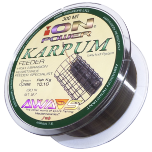 300-Meter Angelschnur monofil Nylon AWA SHIMA ION POWER KARPUM Feeder