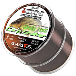 600-Meter Monofile Angelschnur Awas ION POWER CARP STALKER