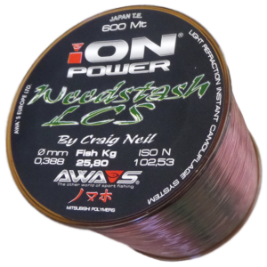 600-Meter Angelschnur monofil Nylon AWA SHIMA ION POWER WEEDSTASH LCS