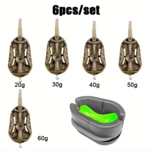 Method Feeder Set mit Ausdrückform – Futterkörbe 20–60 g