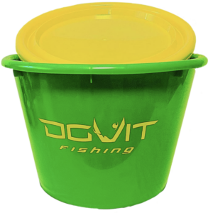 20-L Dovit Fishing Eimer Original Dovit Karpfen Eimer mit Deckel