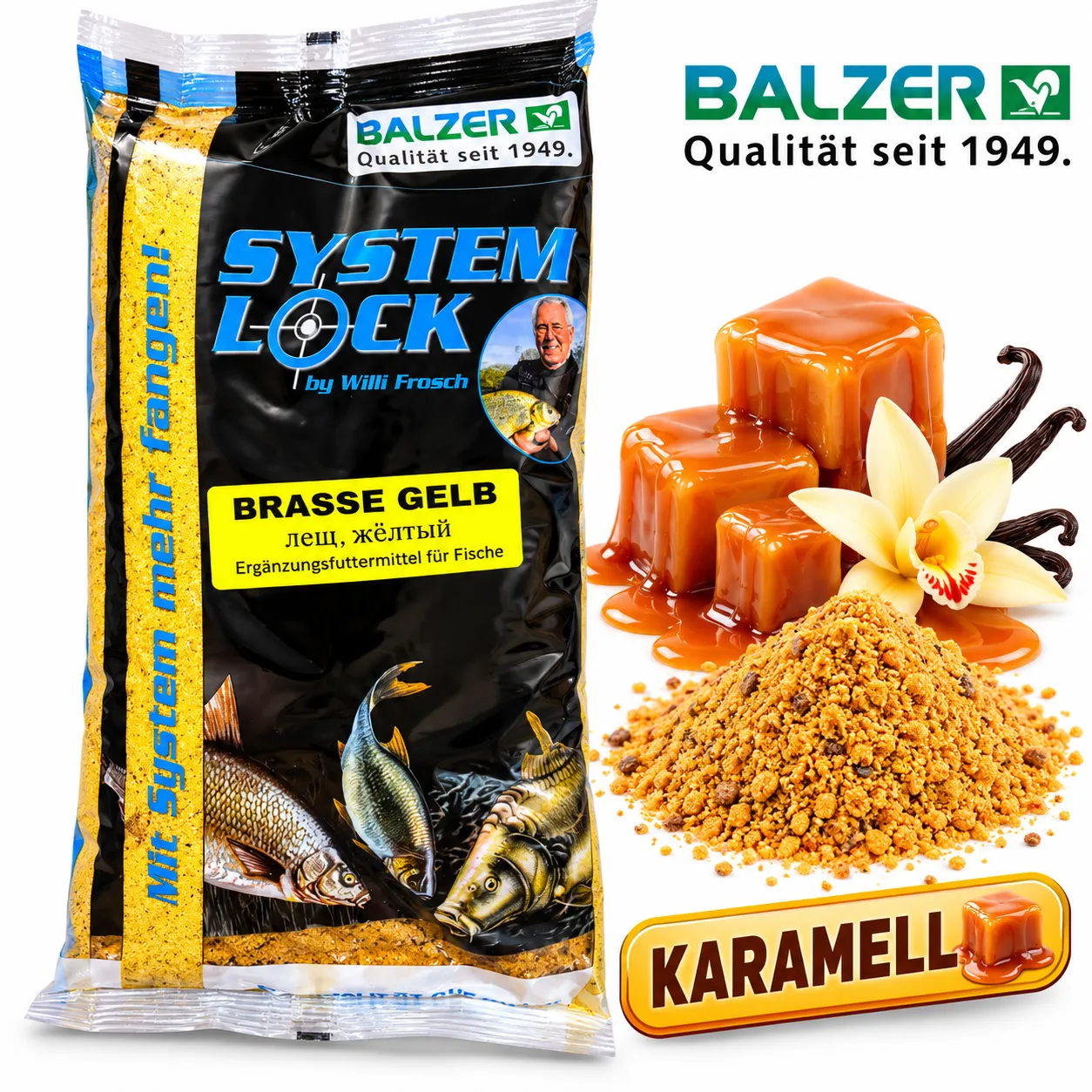 Brasse Gelb-Karamell