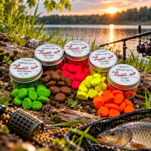 Dovit BIG FLAT-UP Pop Up Karpfen flachen Boilies Karpfenfutter